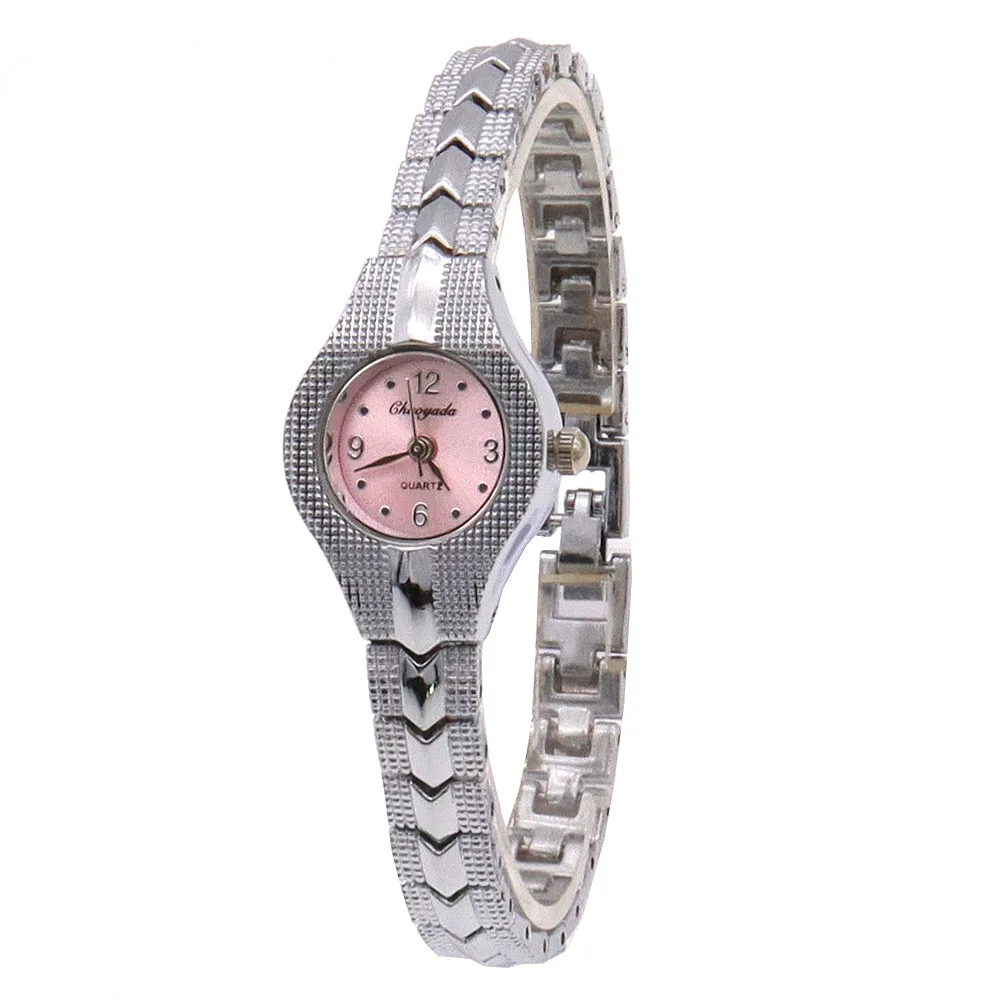 HOT SALES!!! Women\'s Fashion Mesh Fine Alloy Band Small Dial Quartz Bracelet Wrist Watch Wholesale Dropshipping New Arrival Cute