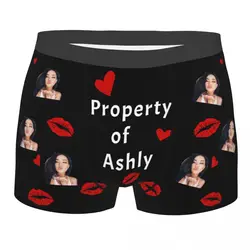 Fun Underwear Personalized for Men Boyfriend Husband Custom Boxer Briefs with Photo Face Valentines Day Gifts for Him