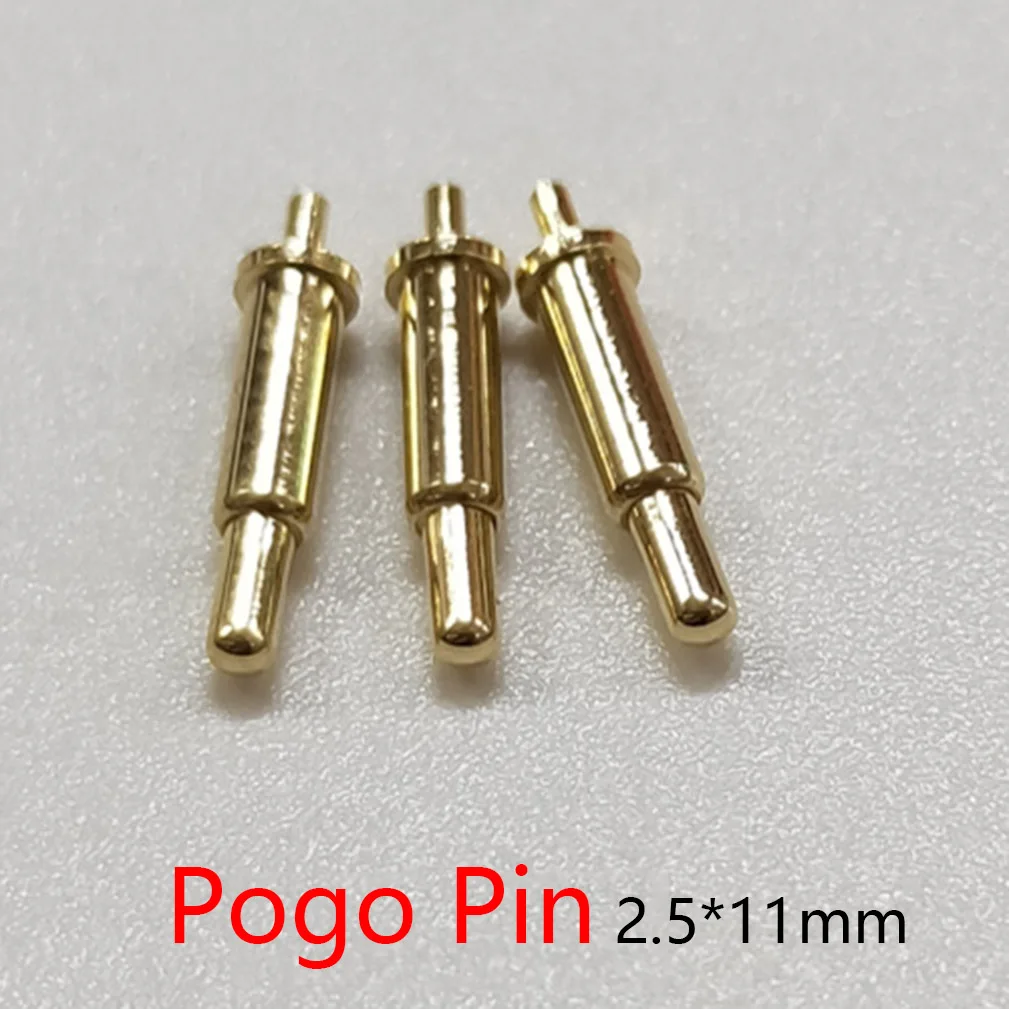 

5/10/15/50PCS Pogo Pin Spring Probe Connector Battery Spring Loaded Contact Needle PCB Height 11mm Test