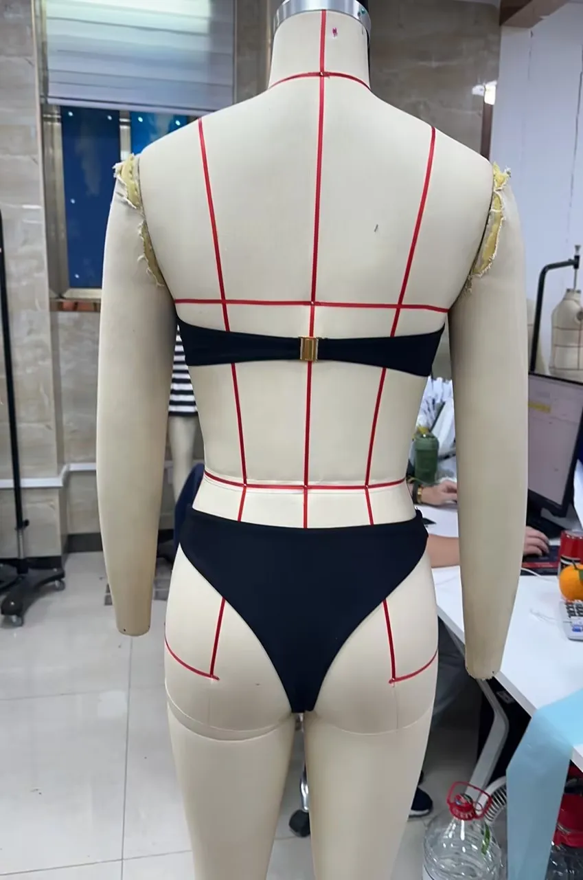 

Women Polka Dots Bikini Sets Y2K Strapless Bikini Top Thong Bathing Suit Sexy Two Piece Triangle Swimsuit Swimwear Brazilian