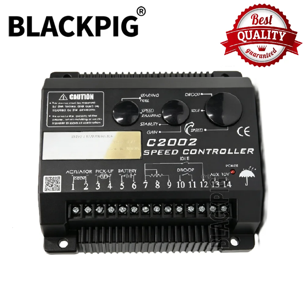 Compatible Fortrust C2002 Engine Speed Controller Generator  Governor Intelligent DC Motor Speed Control Board For Genset Parts