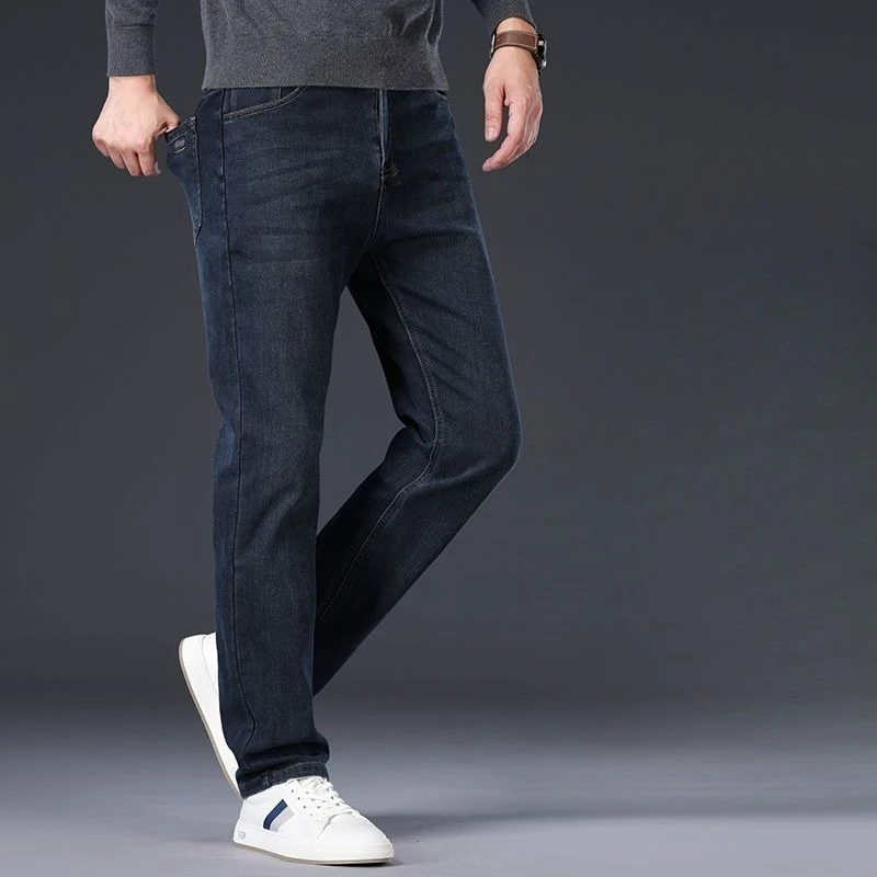 الجينز الرجالي الجديد لخريف وشتاء عصري ومريح ومتعدد الاستخدامات وأكثر مبيعًا للرجال الجينز للرجال #3
