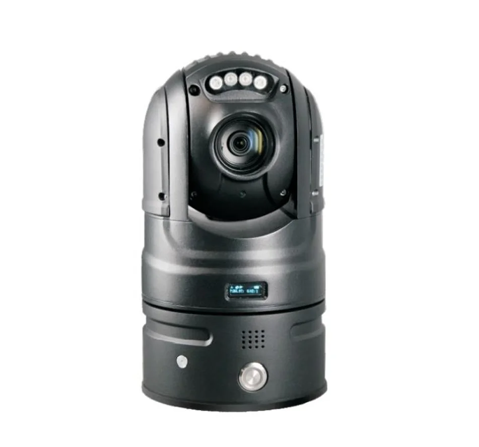 5G Wireless PTZ Camera 33x Optical Zoom Starlight Night Vision | Built-in GPS Magnetic Base | Large-capacity Battery
