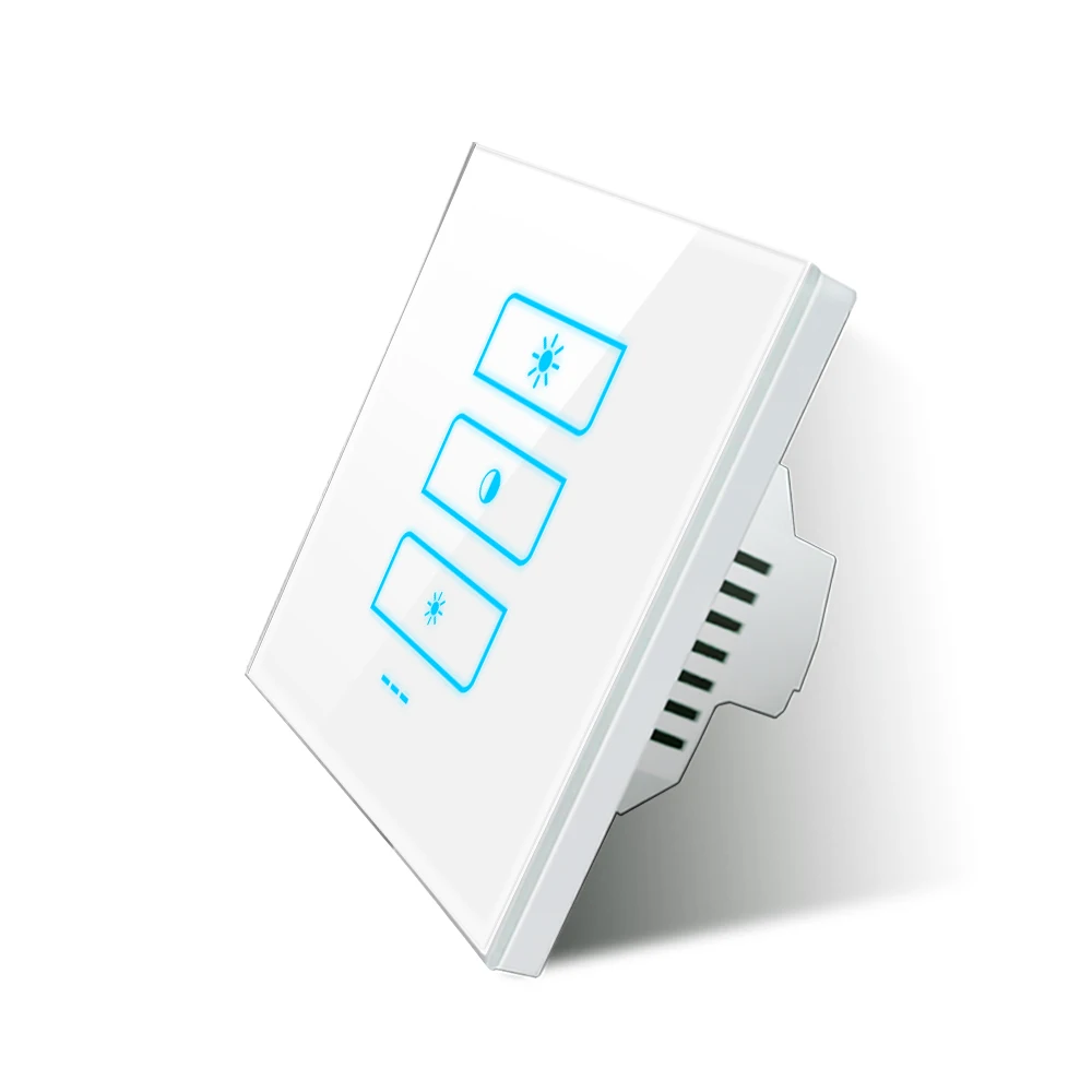 الذكية واي فاي Led باهتة ضوء أتمتة المنزل فندق/فيلا يعتم اللمس الجدار التبديل تويا APP صوت التحكم عن بعد الموقت تشغيل/إيقاف
