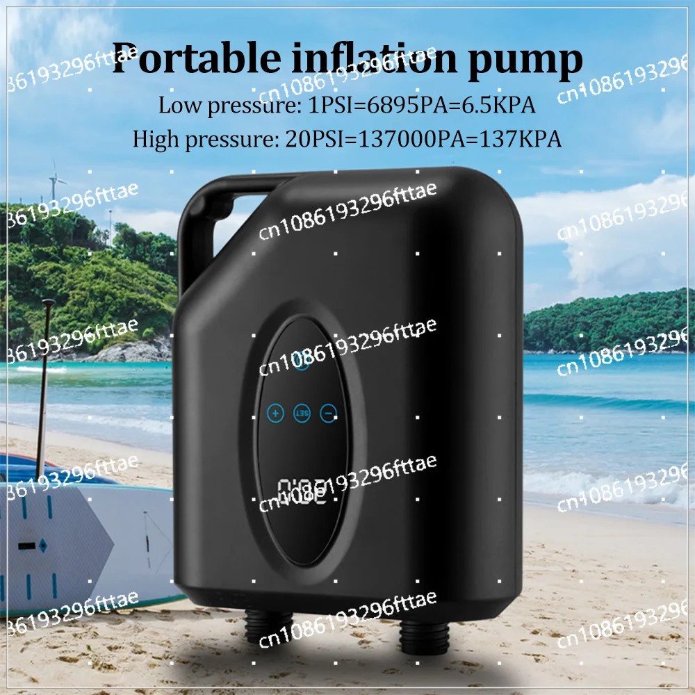 

Outdoor Tent SUP Paddle Air Cushion Floating Platform Electric Inflator Car Inflator Pump