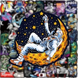 10/30/50 Stuks Ruimte Astronaut Stickers Esthetische Cartoon Sticker Diy Skateboard Motorfiets Bagage Waterdicht Cool Sticker Speelgoed