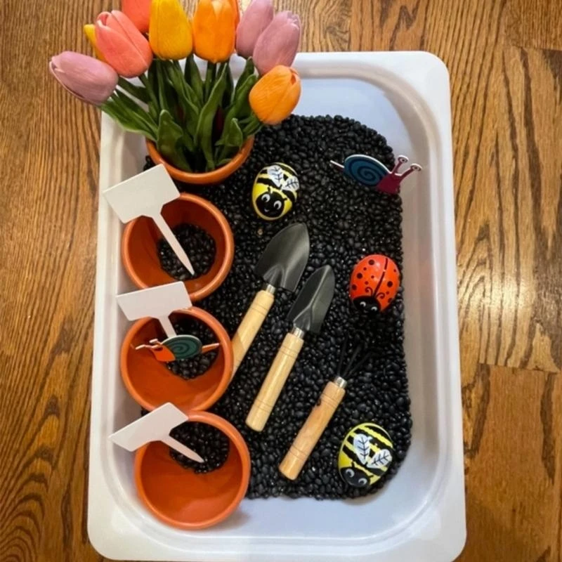 Ferramenta jardinagem Y1AD Mini Raks pá