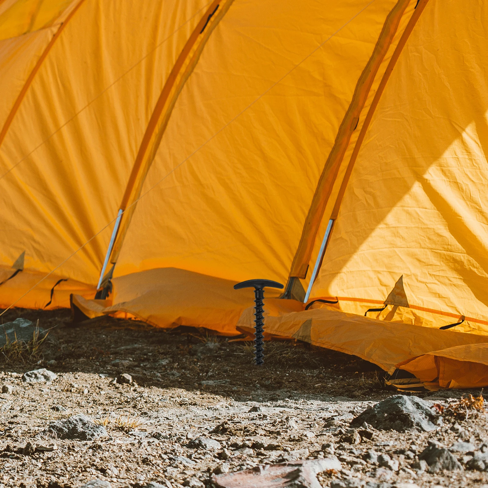 

10pcs Heavy Duty Plastic Tent Stakes Windproof Ground Pegs For Beach Camping Tents Tarps Canopy Outdoor Sand Lawn Stakes