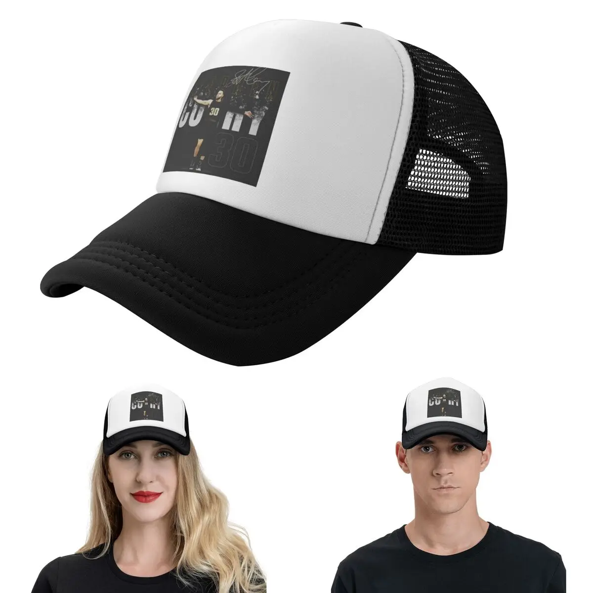 Steph Curry Golden State Dissolve Cap Casual Mesh Baseball Caps Adjustable Hat Hip Hop Summer Unisex Baseball Hats