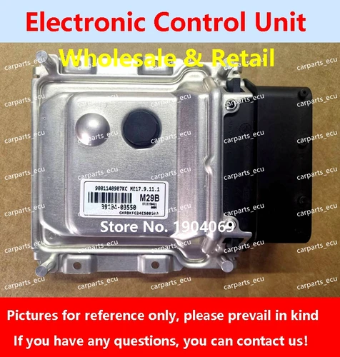 Imagen 2 del producto Placa de ordenador de motor ME17.9.11.1 para coche Hyundai kia rio cerato 39131-2B051 39104-03550 M29B/ECU/39130-2B210 S89