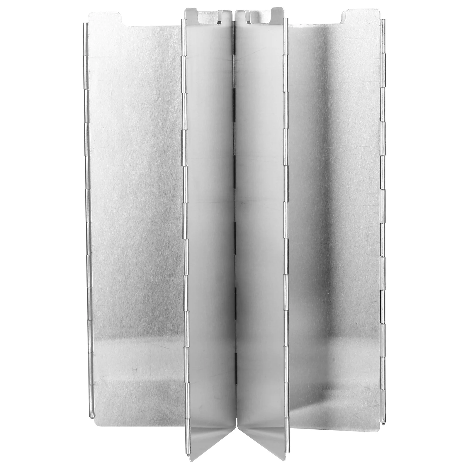 1 قطعة سبائك الألومنيوم موقد قابل للطي الزجاج الأمامي دائم في الهواء الطلق التخييم الشواء الزجاج الأمامي سبائك الألومنيوم الفضة الزجاج الأمامي