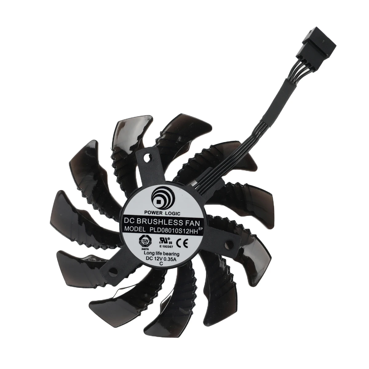 New Original Video Card Fan For  Gigabyte Radeon RX 6700XT 6600XT 6600 RTX 3070Ti 3070 EAGLE 78MM PLD08010S12HH GPU Fan