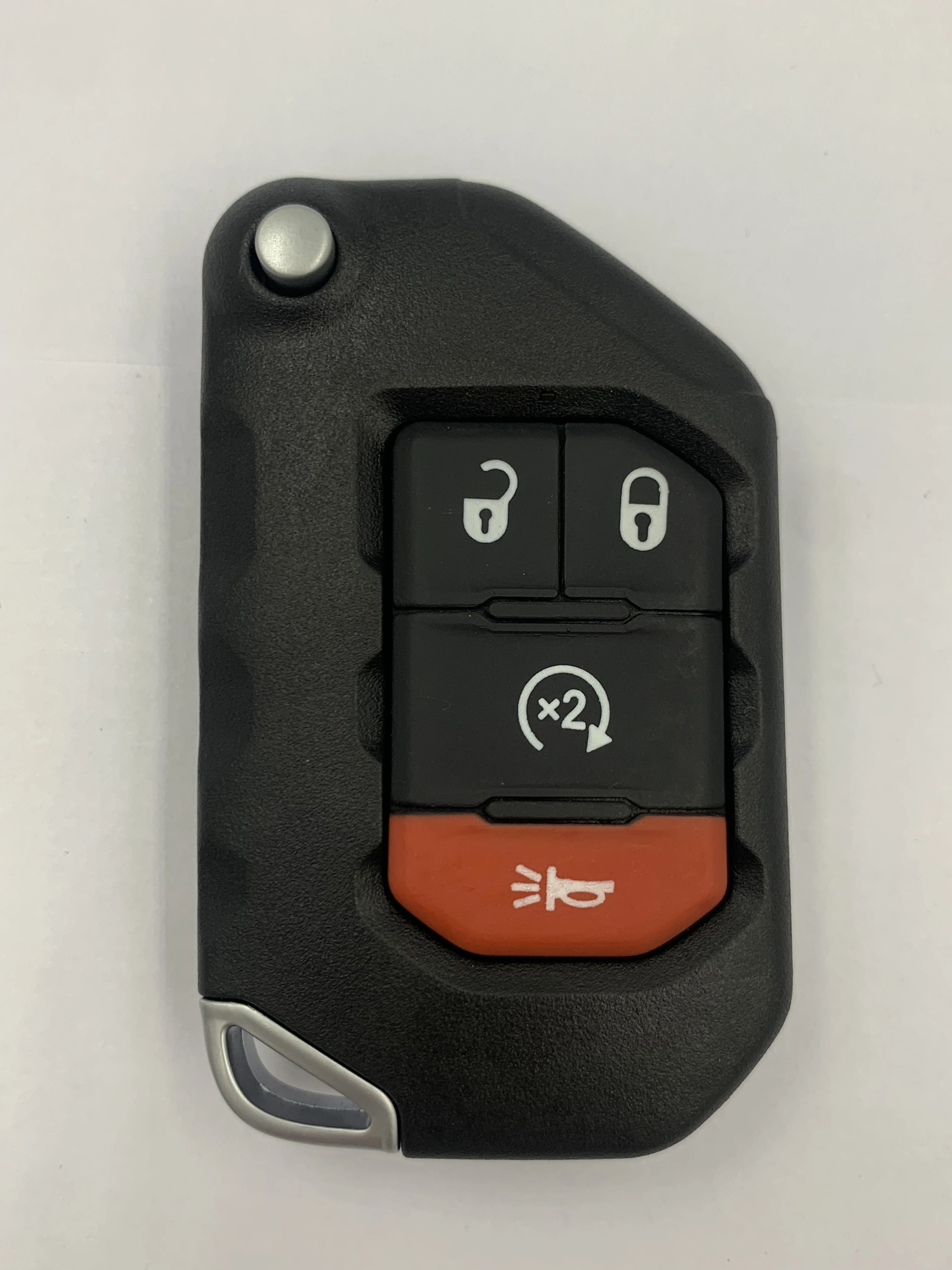 Aftermarket FCCID: OHT1130261 Proximity Key Fob For Jeep Wrangler Gladiator 2018+ Remote 4A Chip 433MHz P/N: 68416784AA Car Key