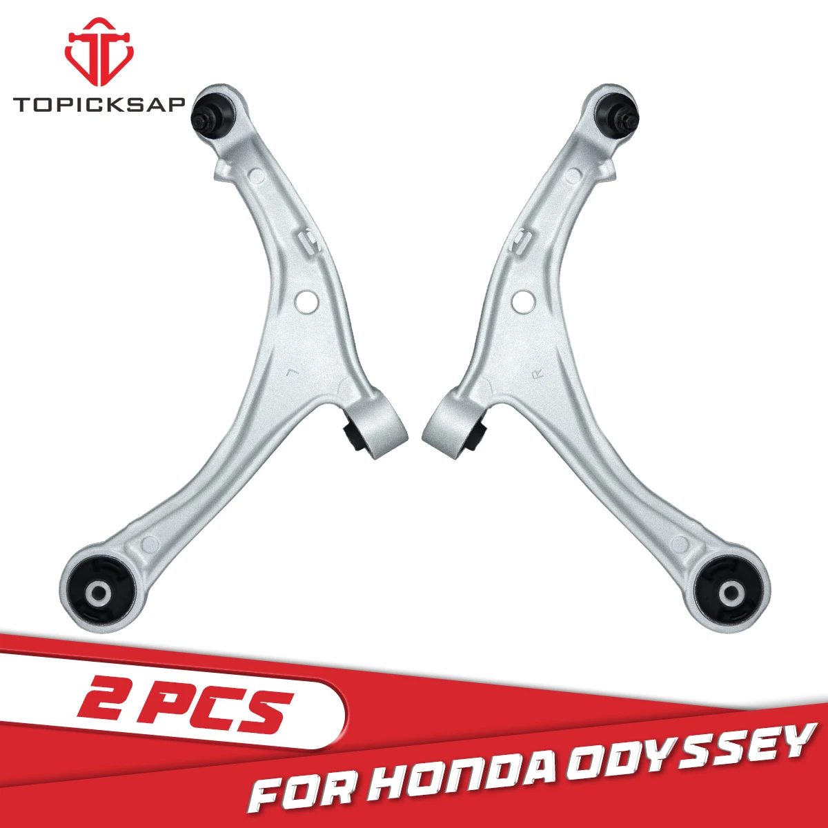 TOPICKSAP 2pcs Front Lower Control Arm Pair Set for Honda Odyssey 2014 2015 2016 2017 51360TK8A00 51360TK8A01