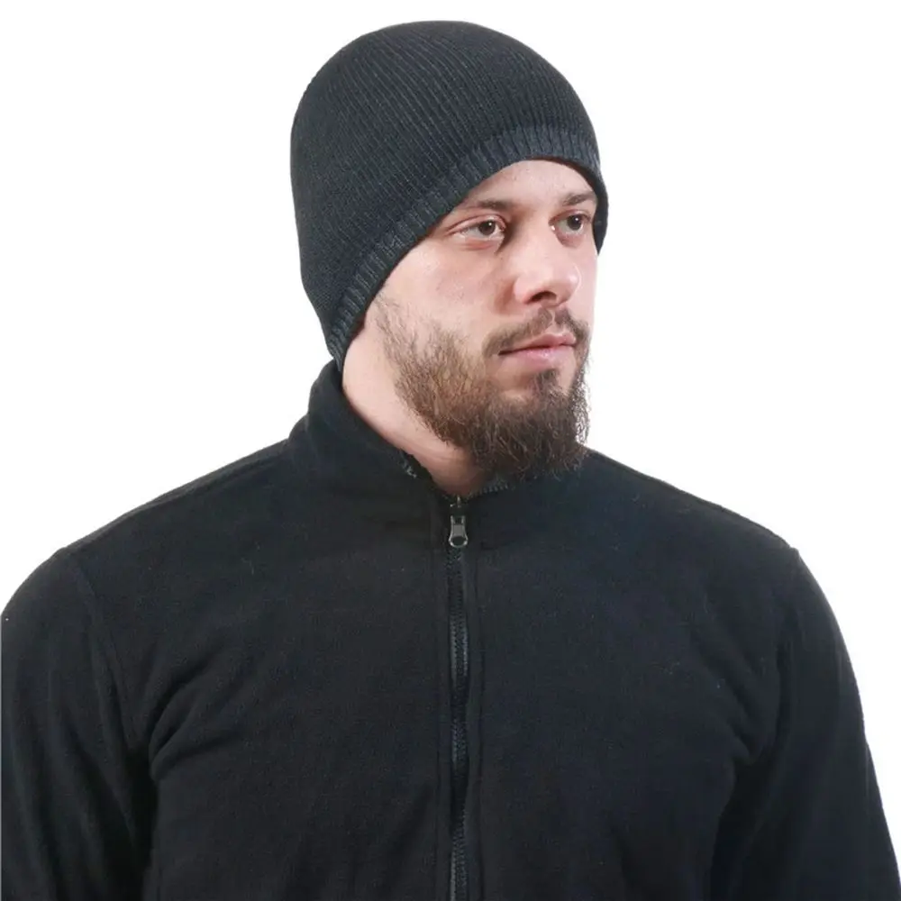 Men/Women Winter Warm Knitted Beanies Male Outdoor Sport Windproof Hedging Caps Comforable Soft Hiking Cycling Beanies