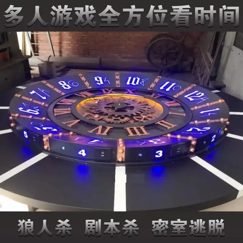 Four-sided synchronous led timer hand shot bluetooth competition script secret room countdown