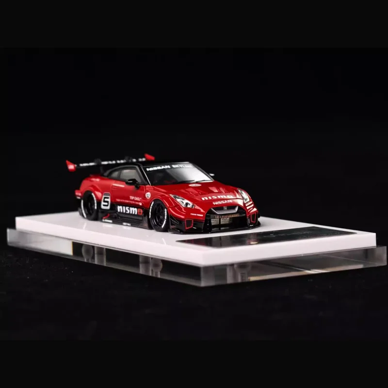 APAxpo 1:64 2025 Foshan Modificatie Tentoonstelling R35 GT-RR LB F40 hars automodel, verzamelornament, echt op voorraad