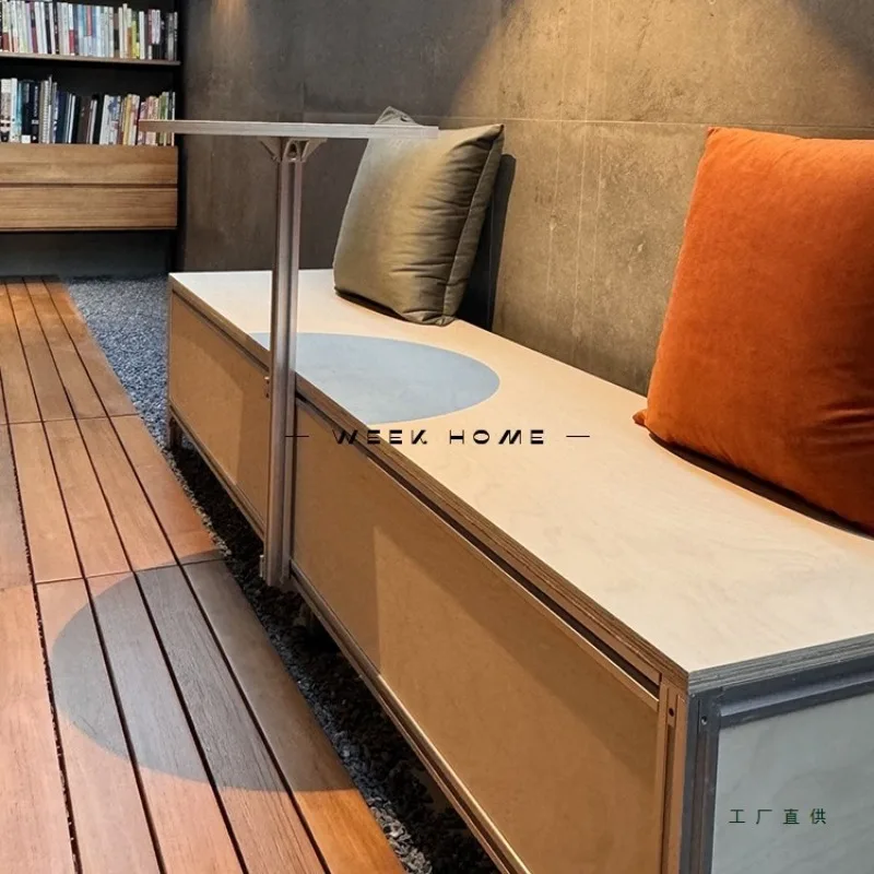

Chair Commercial Aluminum Profile Ocean Panel Outdoor Bench Double Sofa Bench