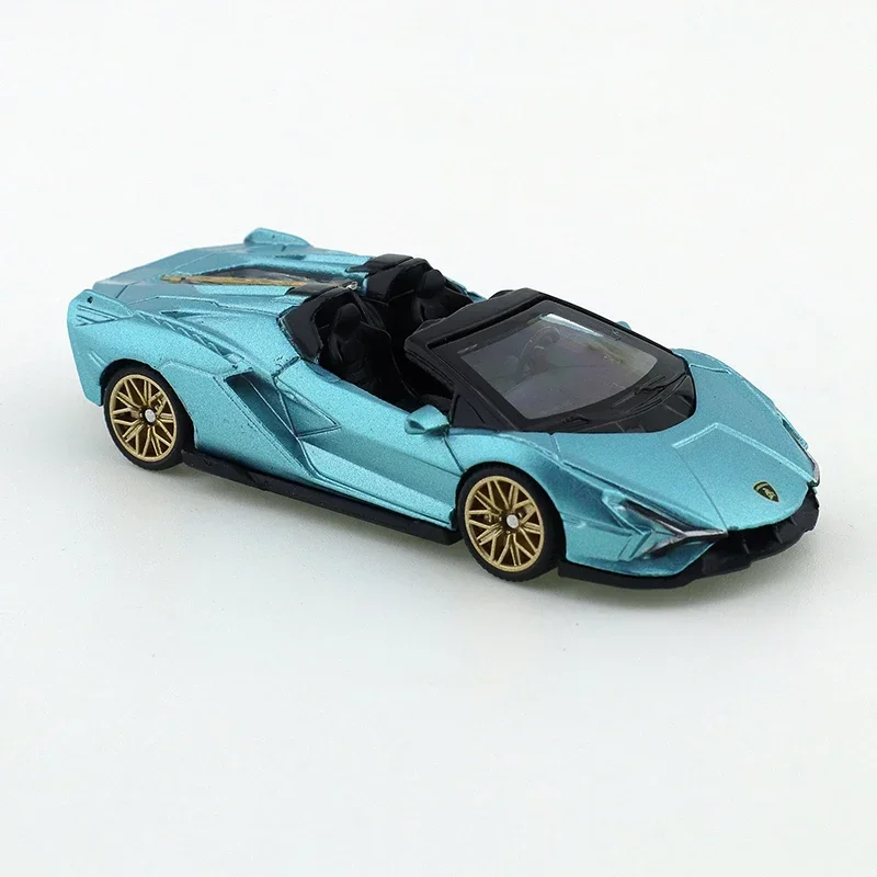 TSC 1/64 Lamborghini Lightning Convertible Edition Car Alloy Motor Vehicle Diecast Metal Model Kids Xmas Gift Toys for Boys