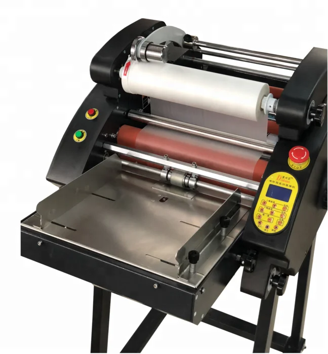 WD-380A Industrial 340mm/13''Full-Automatic Paper Feeder 157-300 Grams Paper Laminating Machine Industrial Paper Roll Laminator