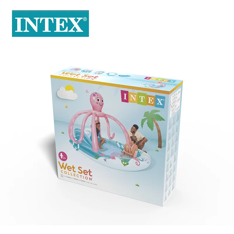 Octopus Slide Park Pool Inflatable Pool Ocean Ball Pool Children Small Family Swimming