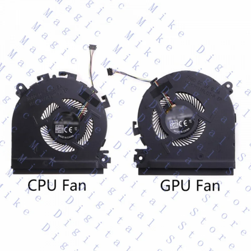 

UU для HP Spectre X360 15-CH 15-CH010CA охлаждающий вентилятор для процессора и графического процессора L17605-001 L17606-001