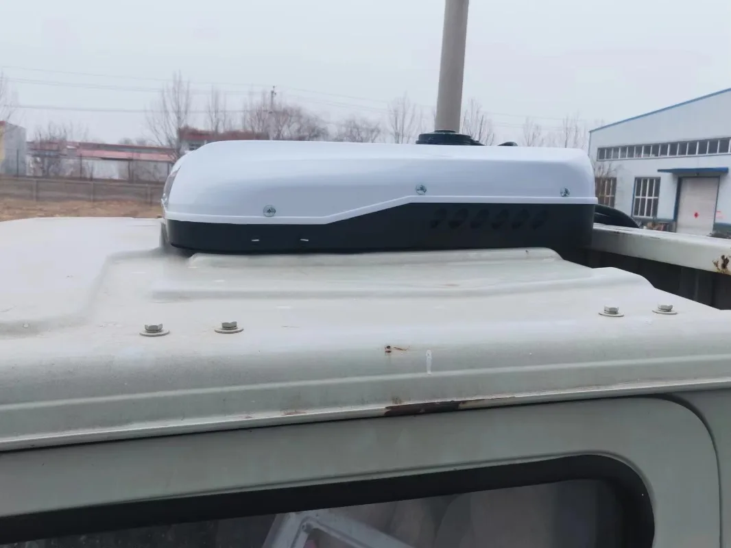 2022 تصميم جديد 12 فولت 24 فولت تبريد وتدفئة فان صغير وحدة التيار المتناوب وقوف السيارات مكيف الهواء للمنزل المتنقل RV