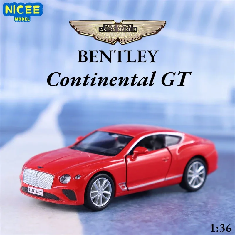 1:36 Bentley Continental GT sports car High Simulation Diecast Car Metal Alloy Model Car Children's toys collection gifts A544