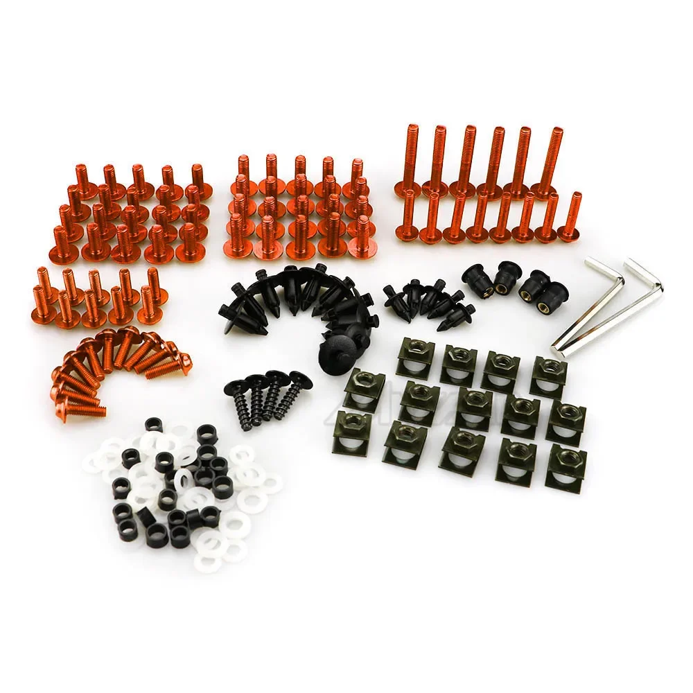 Pernos de carenado para motocicleta, Kit de tornillos y tuercas de Clip para KTM Duke RC 125, 200, 250, 390, 690, 790, 990, 1190, 1290, ADV Enduro
