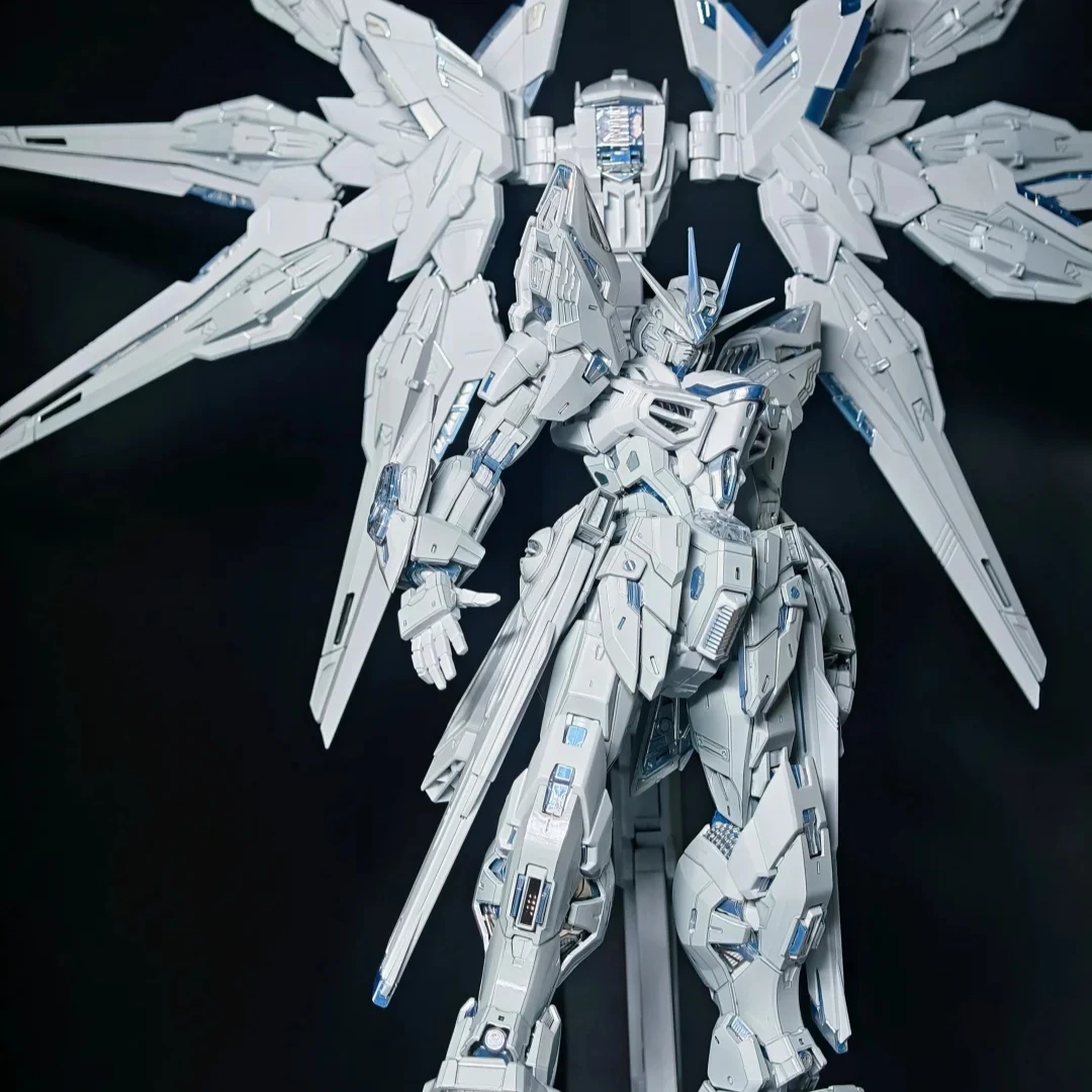 【IN STOCK】CHANGLONG KO MG 1/100 7701 Strike Freedom Twilight White MGEX Assembly Model Kit Anime Figure Collectible Toy Gift