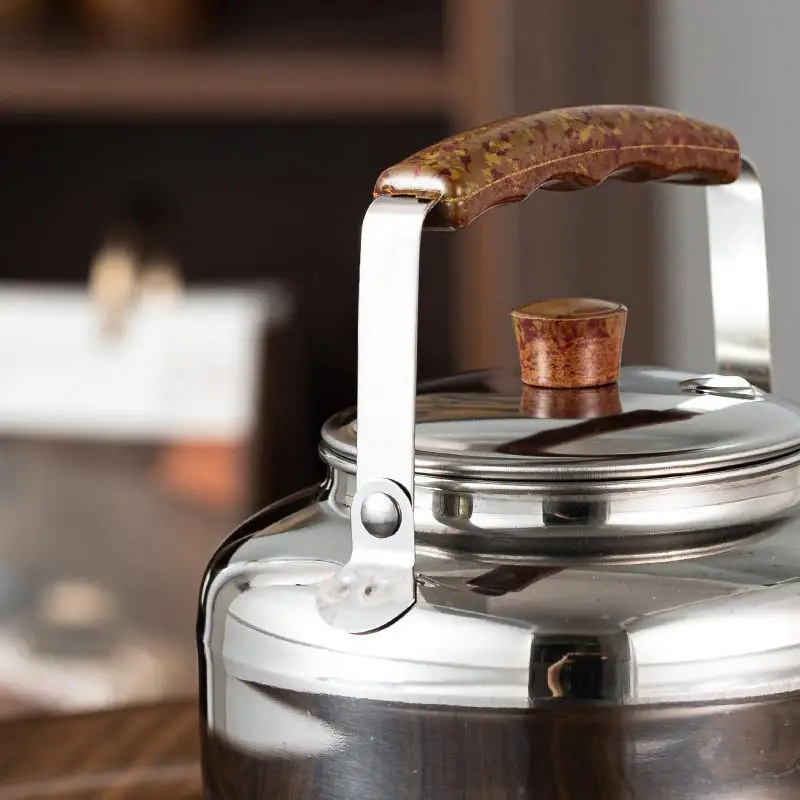 New Thickened Non-Magnetic Stainless Steel Kettle Induction Cooker Tea Water Boiler Home Supply - view 5