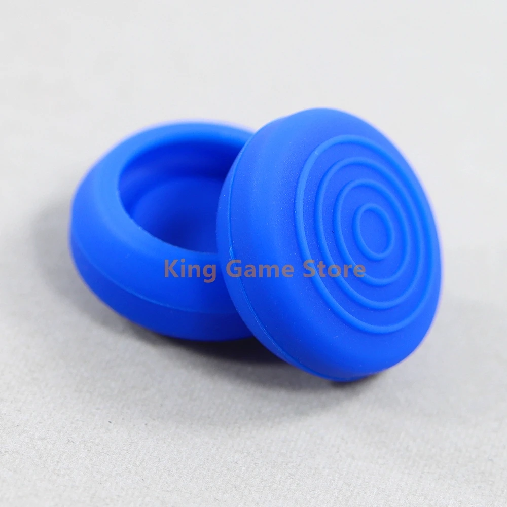 100 pçs silicone deslizamento polegar vara grip caps joystick capa para playstation 4 ps4 ps5 xboxone série switch pro controlador