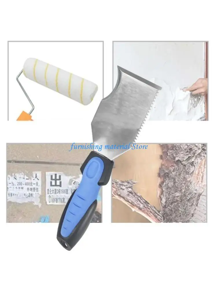 

Y5GD Paint Scraper Tool For Repairing Removing Wallpaper Mud Plaster Scraping