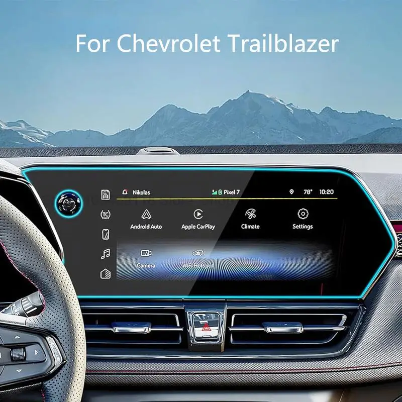 PET screen protector film For Chevrolet Trailblazer RS ACTIV LT LS 2024  2025 2026 11 inch Car radio GPS Navigation car interior