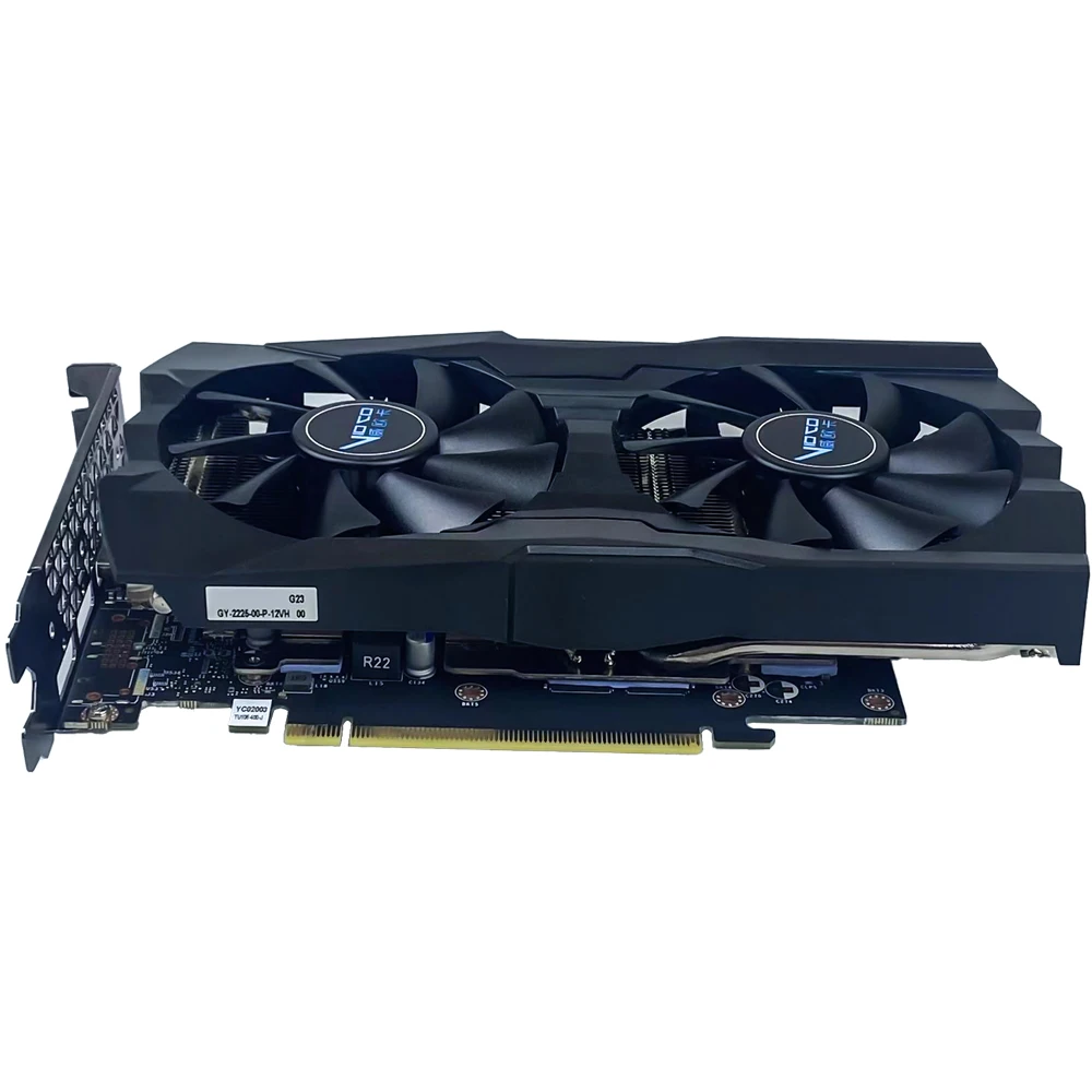 Kartu Grafis VIOCO RTX2070 8G GDDR6 256Bit 12nm 14Gbps Kartu Video Gaming Pertambangan NVIDIA Geforce Rtx 2070 untuk Desktop PC Merek Baru