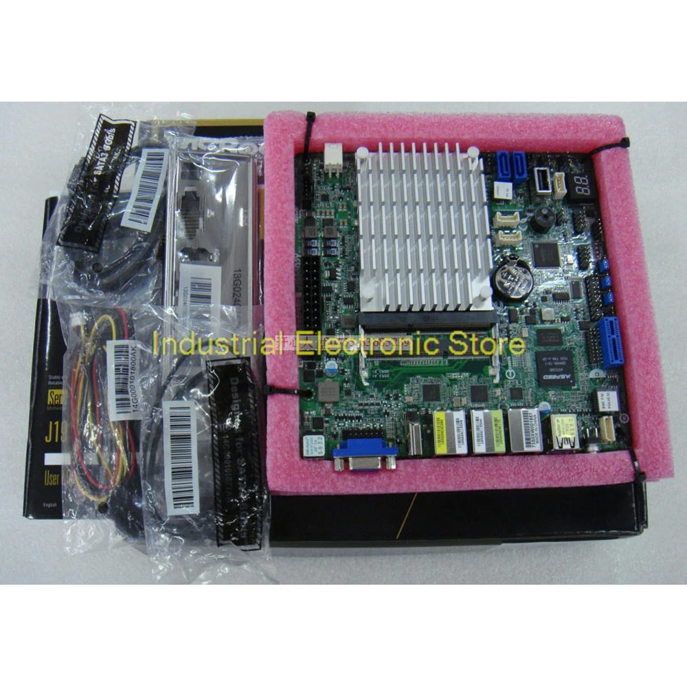 DDR3 SO-DIMM MINI-ITX Support  J1900 Server Motherboard For ASRock Rack J1900D2Y 