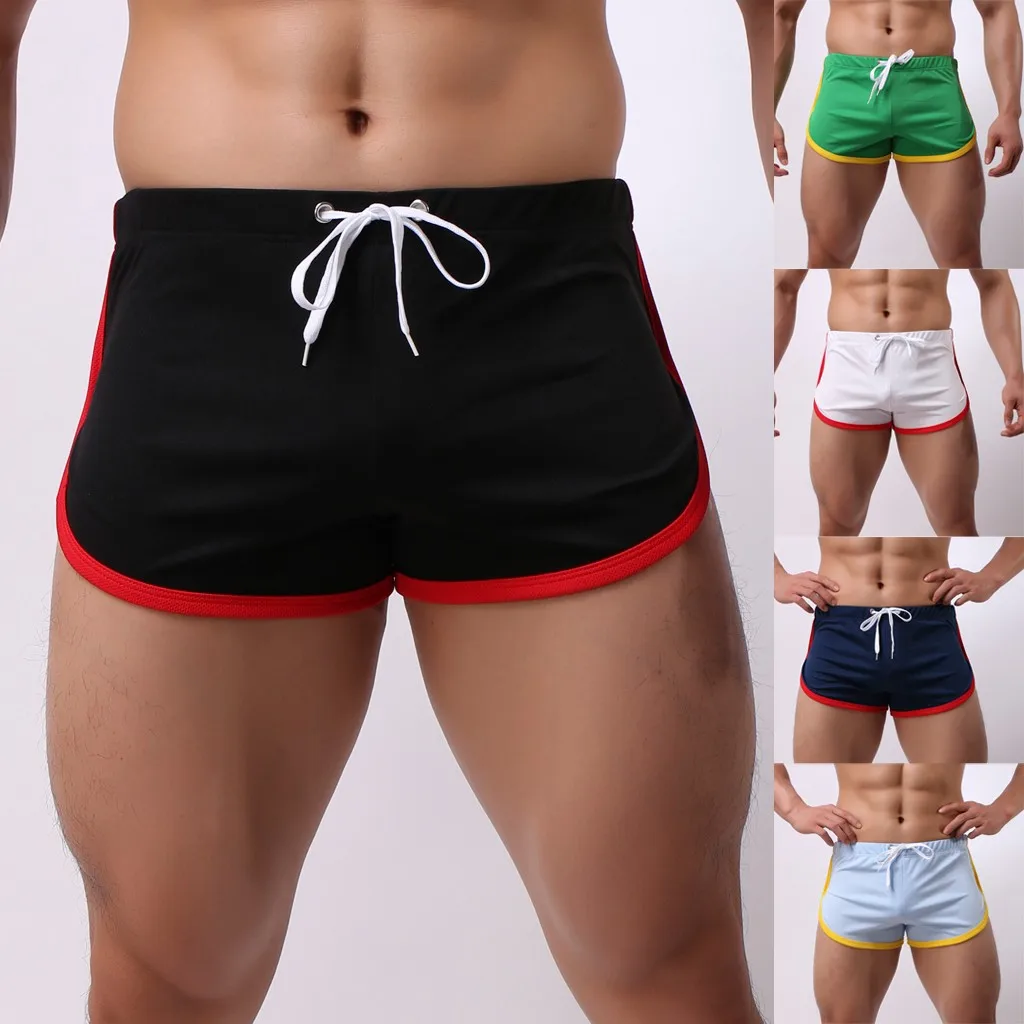 Solid Casual Quick Dry Sports Shorts for Men Summer Gym Fitness Football Running Shorts Mens Short Trousers Beach  Shorts