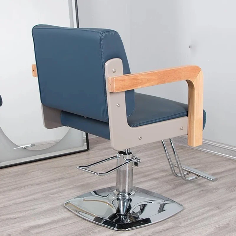 Kappersstoelen Retro Stoel Barkruk Haarstylist Salonstations Kapper Eenvoud Stoelen Silla Barberia Kapper Schoonheid