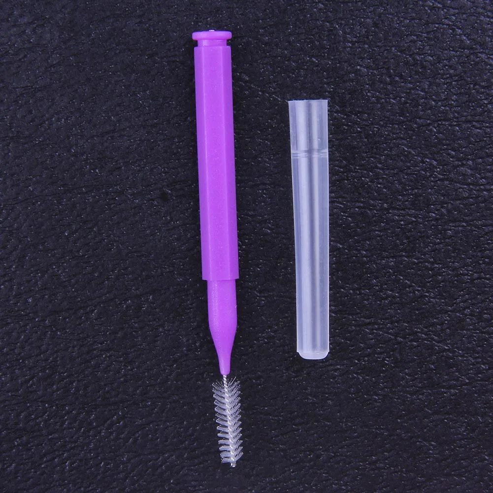8-40PCS Interdental Brushes Dental Floss Toothpick Orthodontic Braces Brush Tooth Cleaning Tool Teeth Oral Care