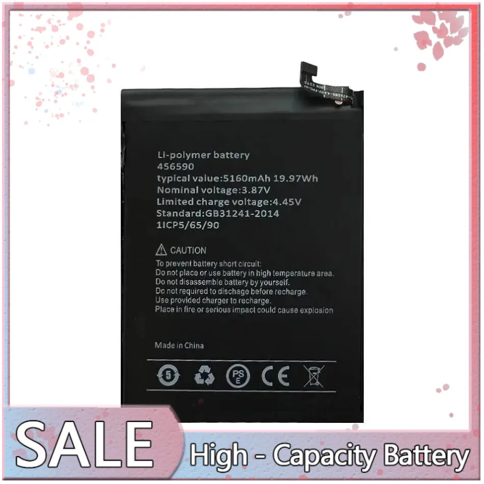 

5160Mah Reliable Replacement For Other 456590 1ICP5 65 90 Mobile Phone Battery Long-Lasting