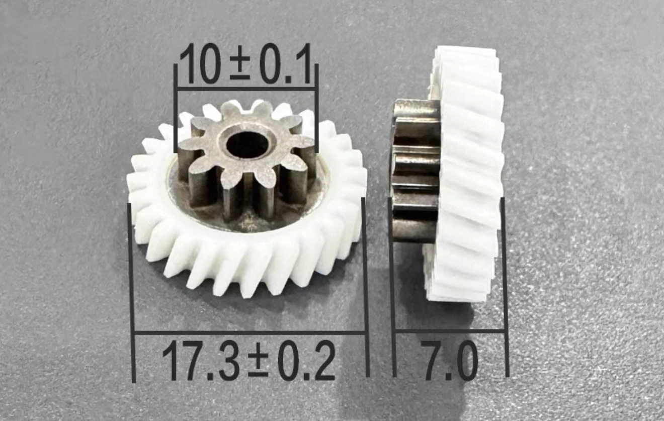 ترس مزدوج مخصص 10/12/26 أسنان محرك قفل ذكي أوتوماتيكي بالكامل