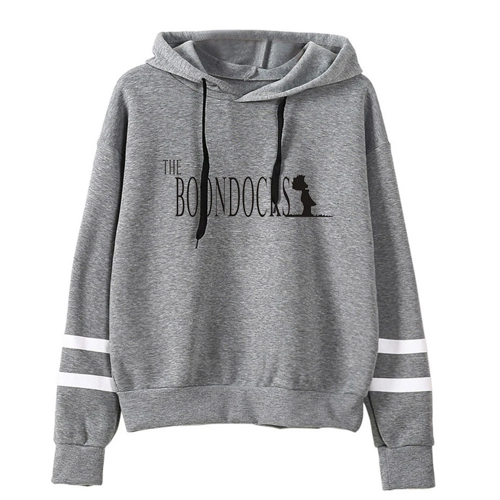 The Boondocks Hoodies For Men Women Long Sleeve Oversized Hooded Sweatshirts Casual Unisex America Cartoon The Boondocks Clothes