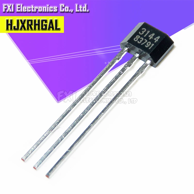 

200PCS A3144E A3144 TO92 TO-92 3144 Hall Effect Sensor