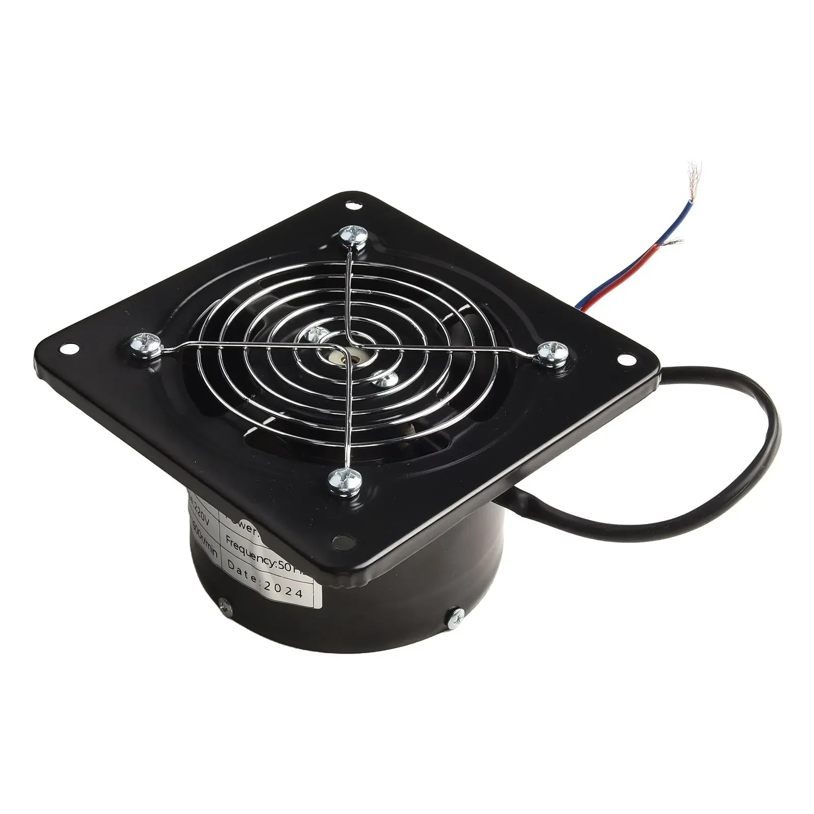 Powerful Ventilation 4 Inch Kitchen Exhaust Fan for Window and Wall Efficient Ventilation for Kitchens and Bathrooms