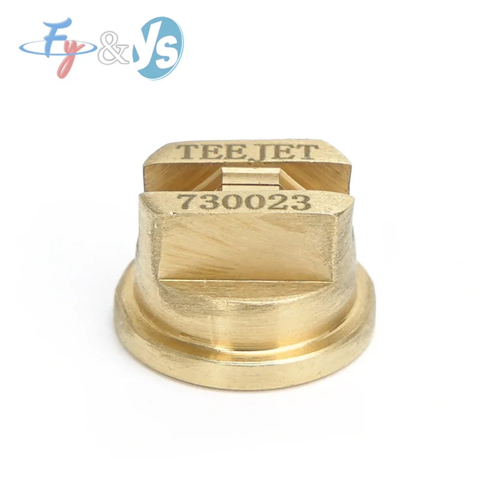 950050/650025/730023/110050 TP Flat Fan Spray Jet Nozzle,  Brass TPU Tip Brass V-Type Flat Fan Spray Nozzle