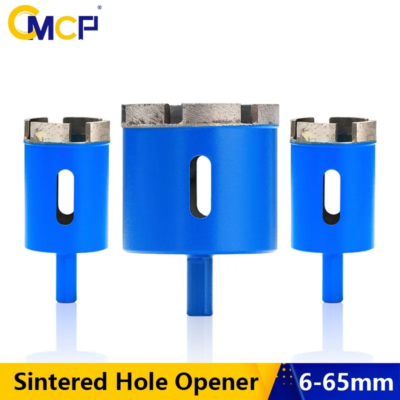 CMCP Diamond Drill Bit Sintered Hole Opener for Marble Granite Brick Tile Ceramic Concrete Hole Saw Drilling Tools 6-65mm