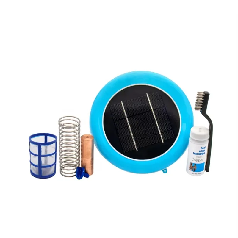 

Hot Selling New Design 80% Chlorine Reduction Solar Pool Ionizer Pure Copper Swimming Pool Cleaner Water Park Ionizer