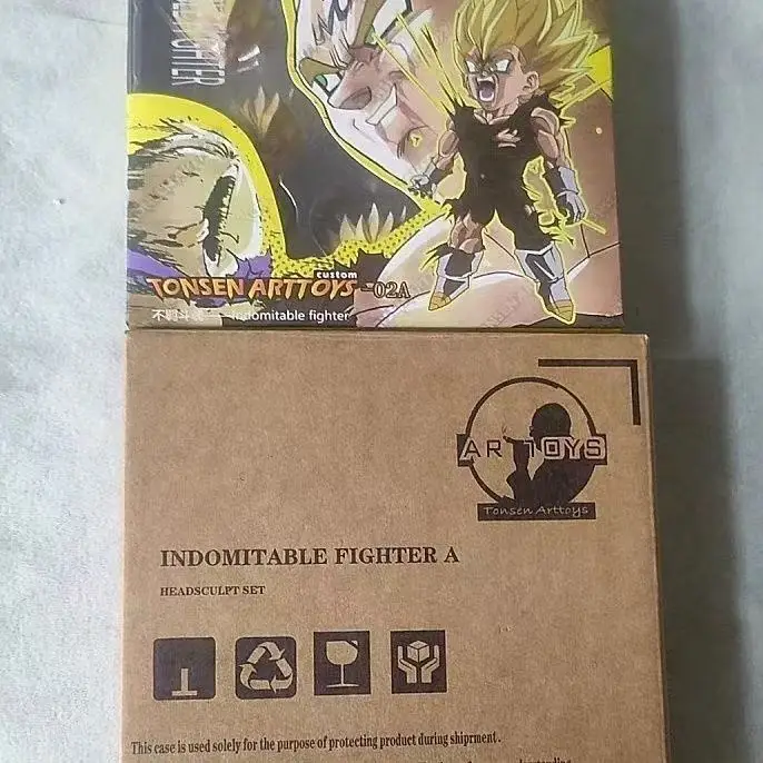 New In Stock Tonsenarttoys 02A SH Figuarts SHF Dragon Ball Vegeta Heads Action Figures Anime Model Accessories Toy