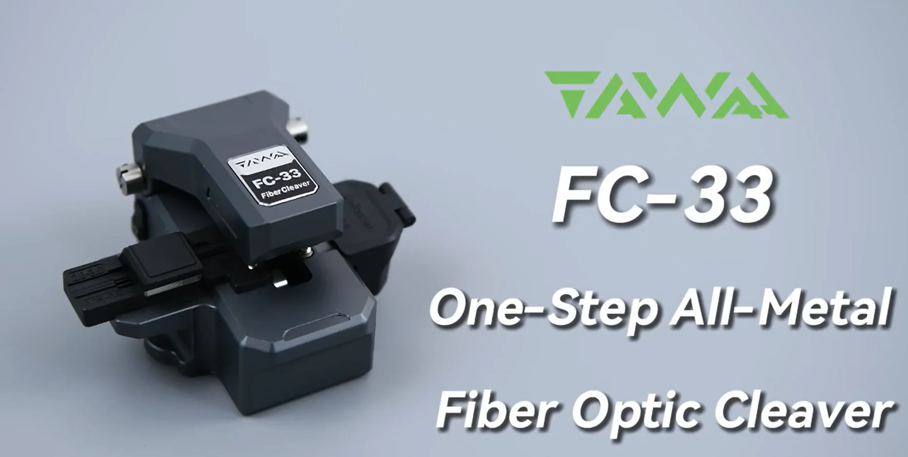 tawaa-fc-33-full-metal-one-step-fiber-optic-cleaver-with-05°-typical-cleaving-angle-blade-durable-72000-times