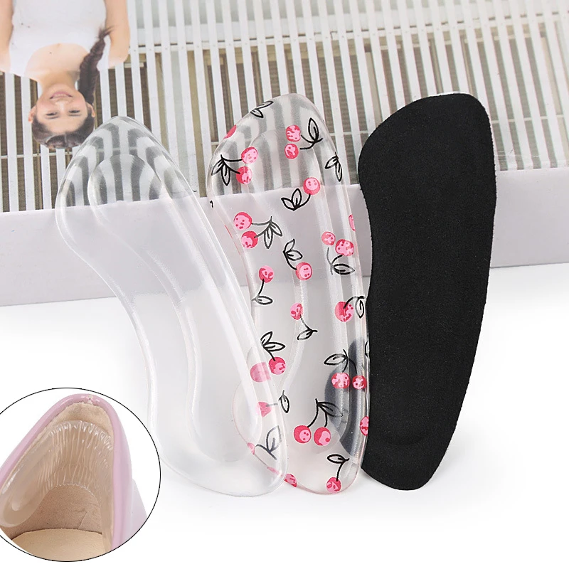 Silicone Gel Heel Pads for High Heels Shoes Inserts Heel Liner Cushion Protector Sticker Insoles for Shoes Foot Pain Relief Pad